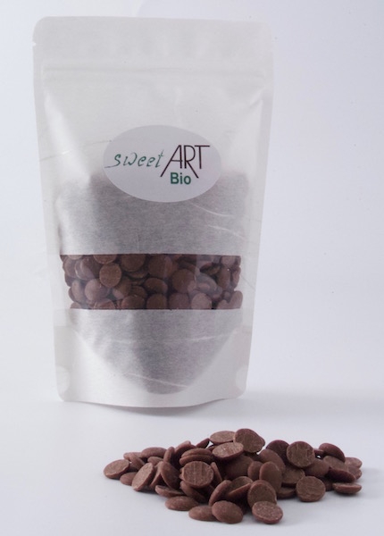 Organic chocolate Peru 250 g - 41% at sweetART